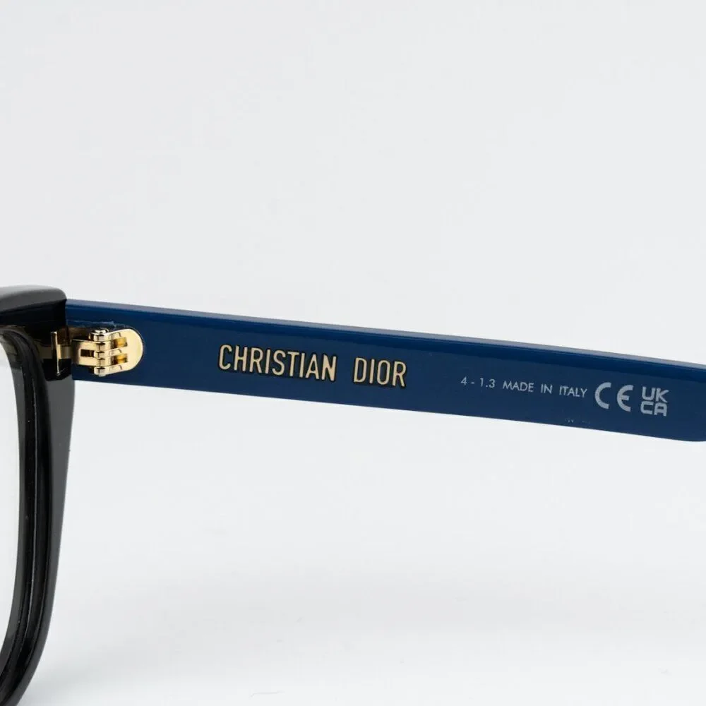 NEW Dior LAPARISIENNEDIORO S4F 1000  Black Blue Women Eyeglasses